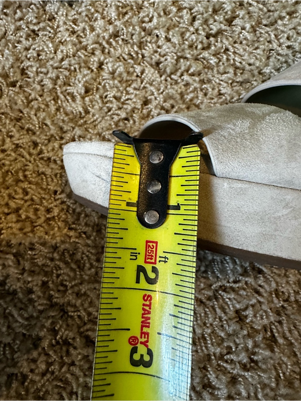 Aerosoles Camera Stone Suede Sandals - Picture 14 of 16